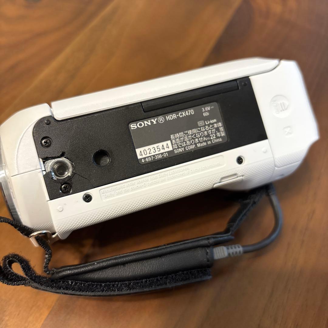 SONY HANDY CAM HDR-CX470ビデオカメラ