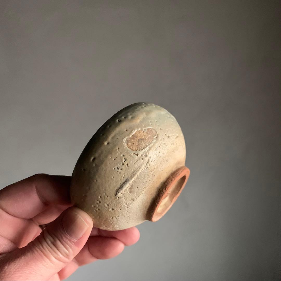 高麗青磁 白象嵌 盃 三島盃 14世紀頃 酒器 ぐい呑み 古美術 古道具