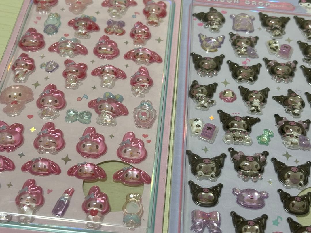 ボンボンドロップシール　サンリオ　８枚セット