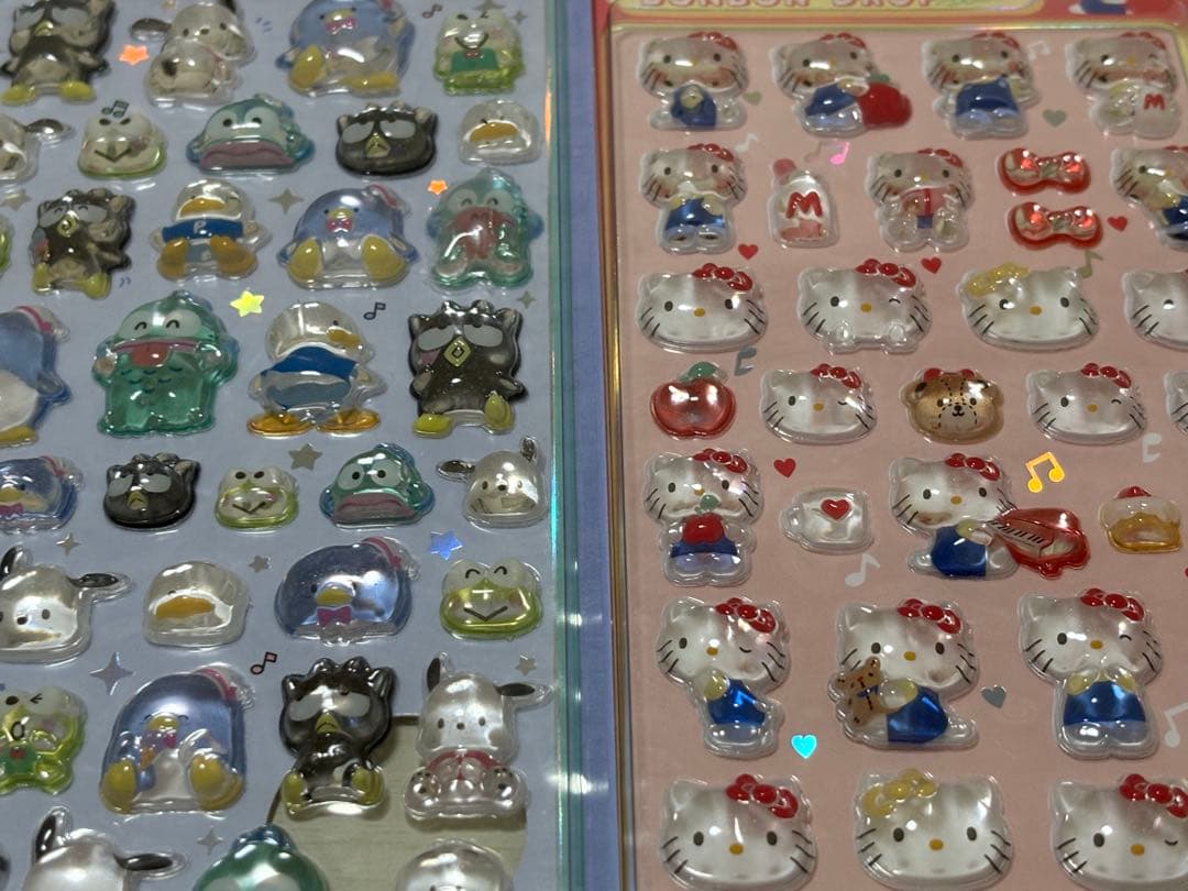 ボンボンドロップシール　サンリオ　８枚セット