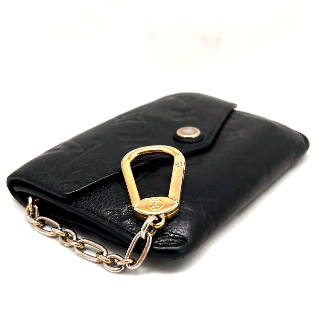 ルイヴィトン モノグラム アンプラント ポシェットクレ M60633 ノワール