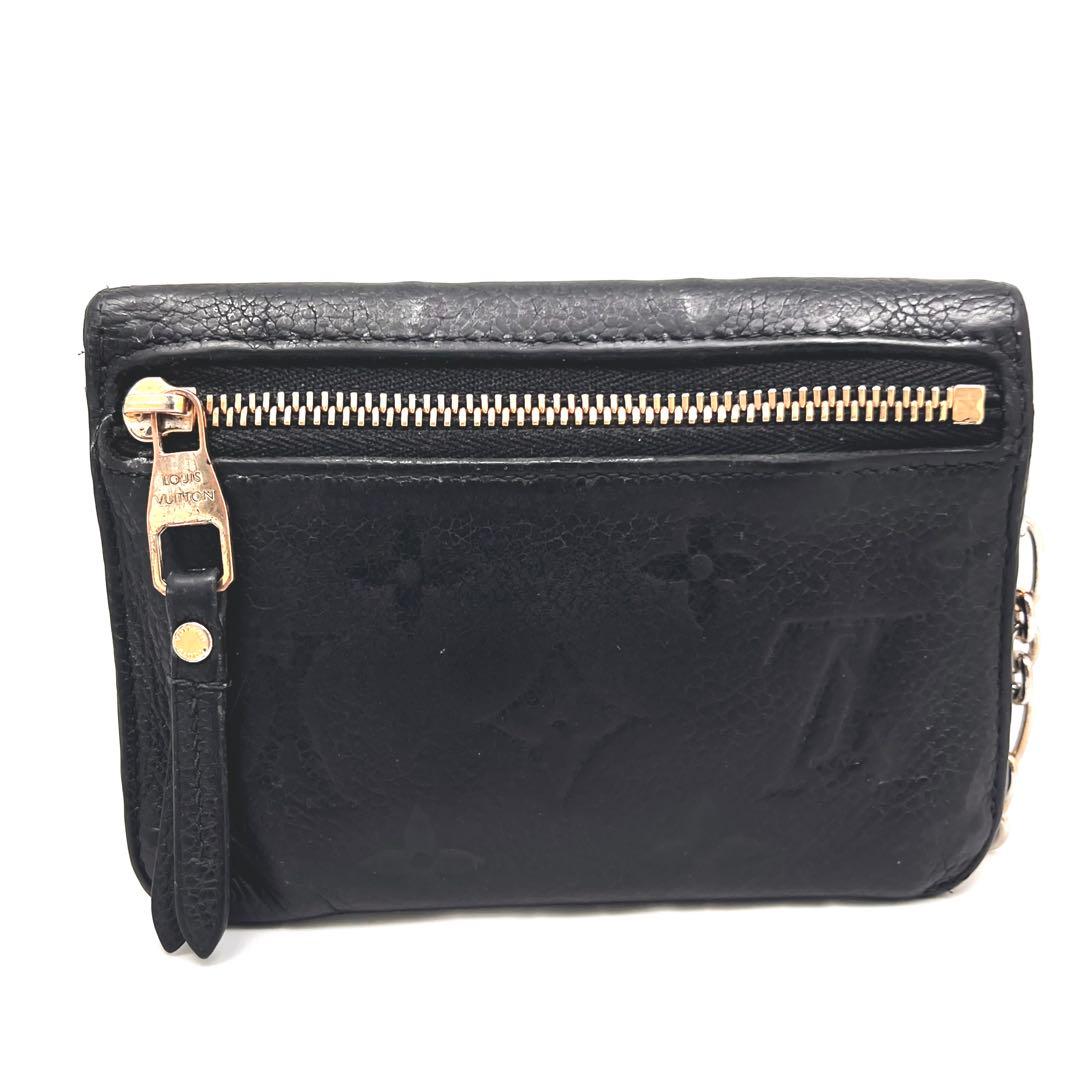 ルイヴィトン モノグラム アンプラント ポシェットクレ M60633 ノワール