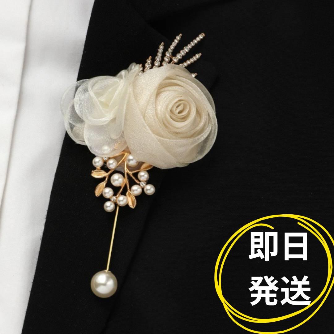 ブローチ コサージュ ヘアアクセサリー クリップ 2way 卒業式 卒園式