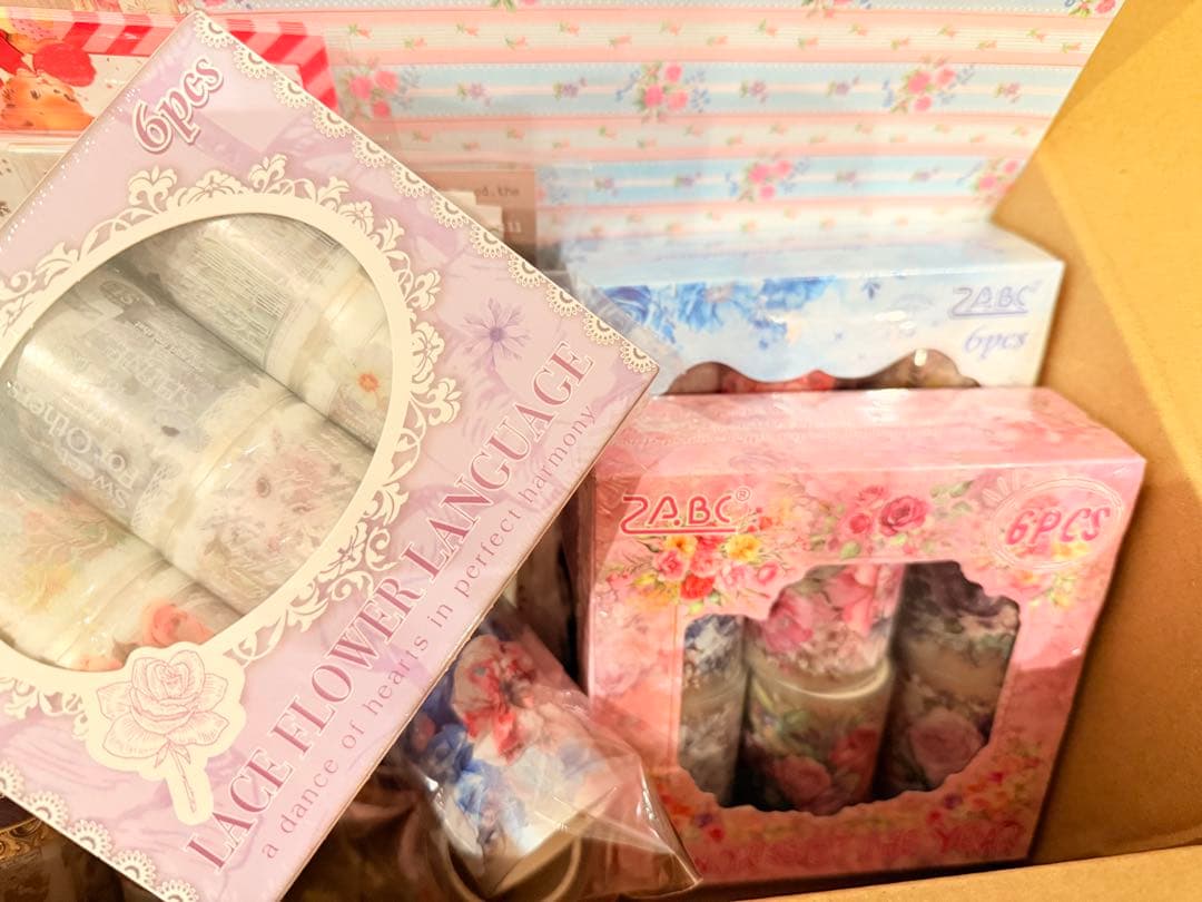 海外文具！箱80サイズ⭐︎コラージュ