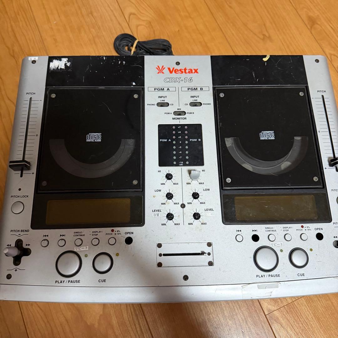 VESTAX デュアルCDプレーヤー CDX-16 CDJ - メルカリ