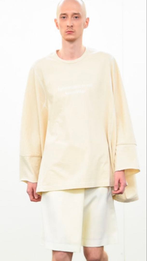 FUMITO GANRYU ガンリュウサルエルパンツ M 生成り ホワイト 白 FUMITO