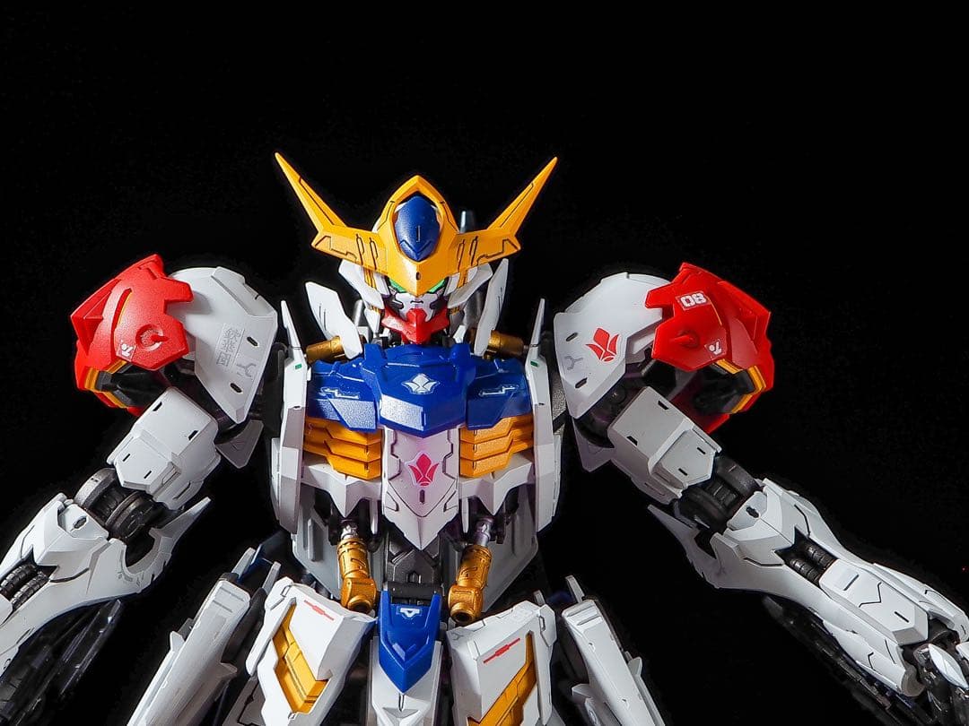 mg ガンダムバルバトスルプス 全塗装 完成品 パイロット塗装 ラスト