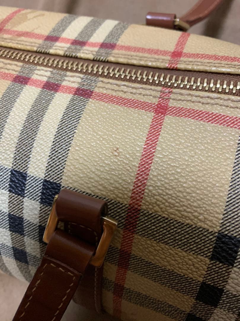 Burberry London バーバリー PVC ハンドバッグ