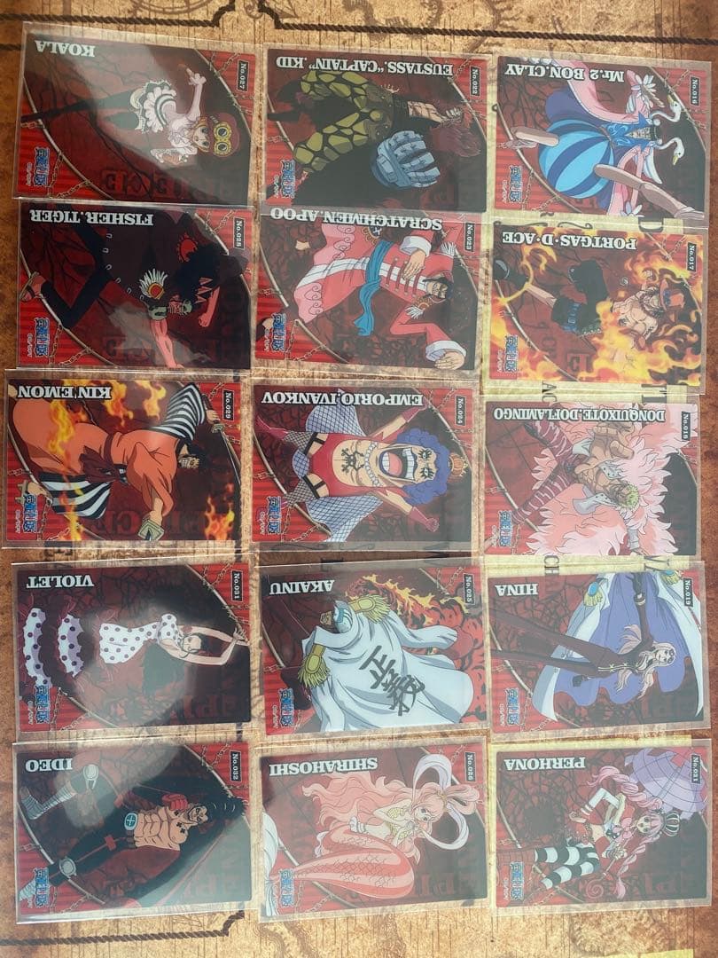ワンピースカード　クリアカード　33枚まとめ売り