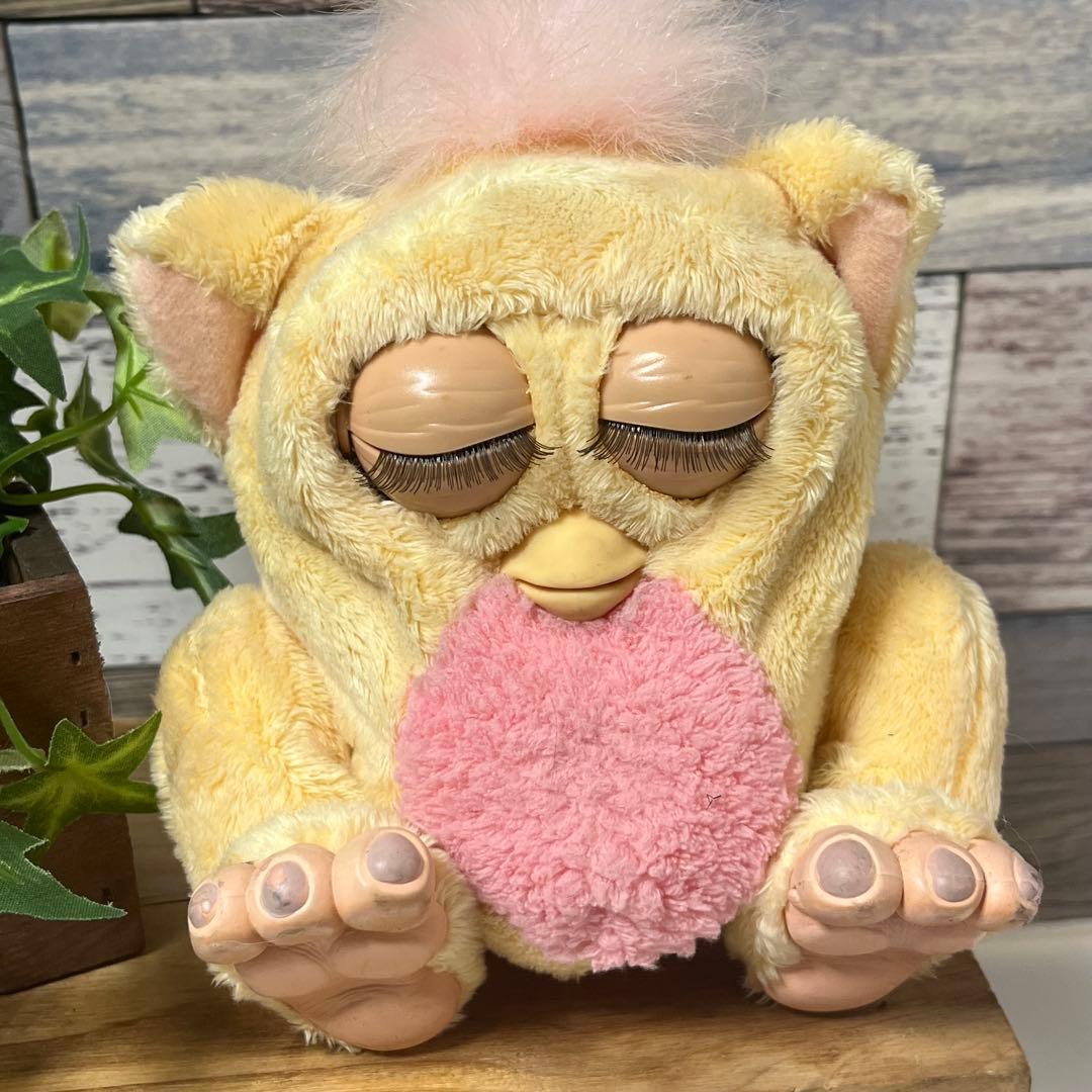 ファービー2　ベイビー イエロー　緑目　furby furby2 　No.13