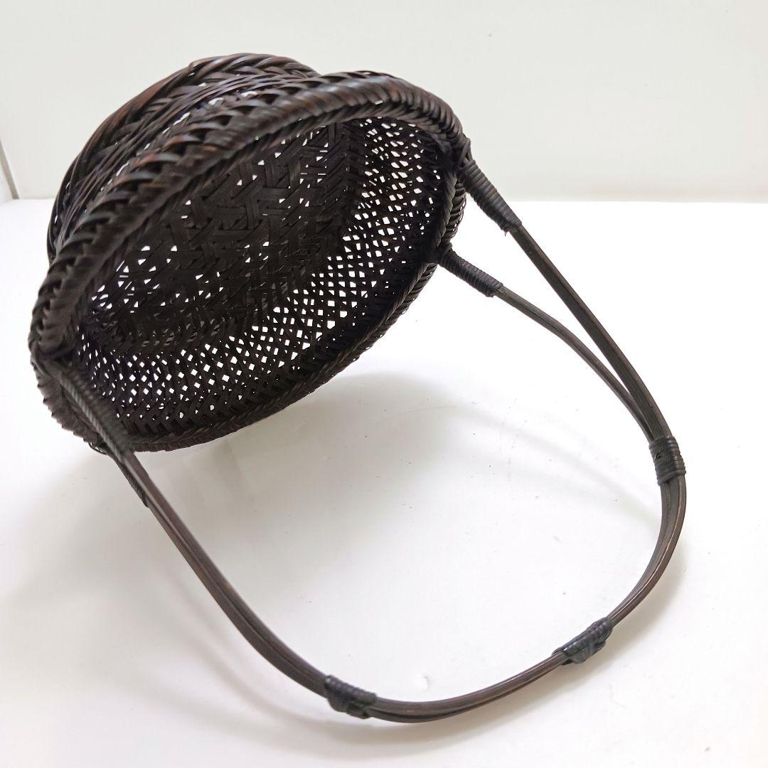 M13 早川尚古斎 提梁式手籠 細密細工 茶籠 ma の