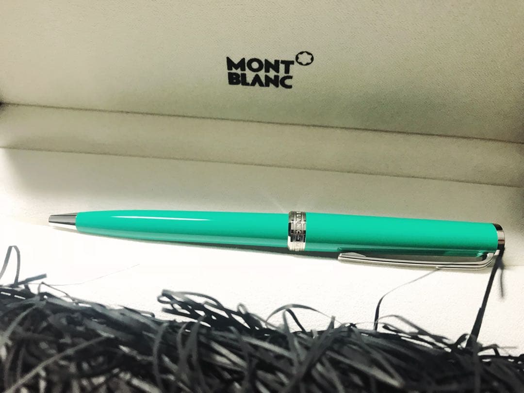 モンブラン montblanc ピックス pix エメラルド ボールペン 廃盤