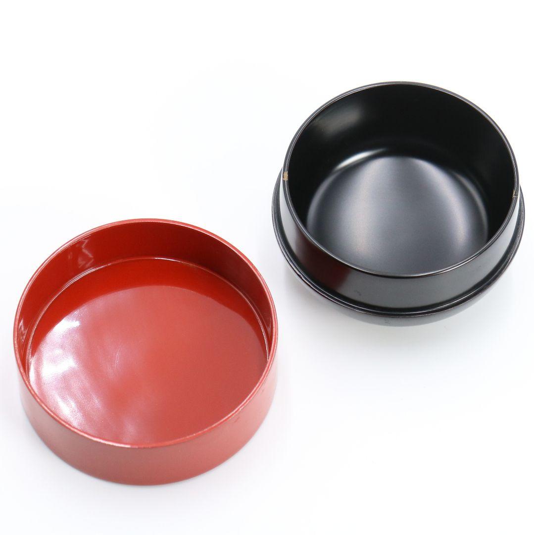 高橋峯房作 群鶴甲赤棗 共箱 茶道具　C47