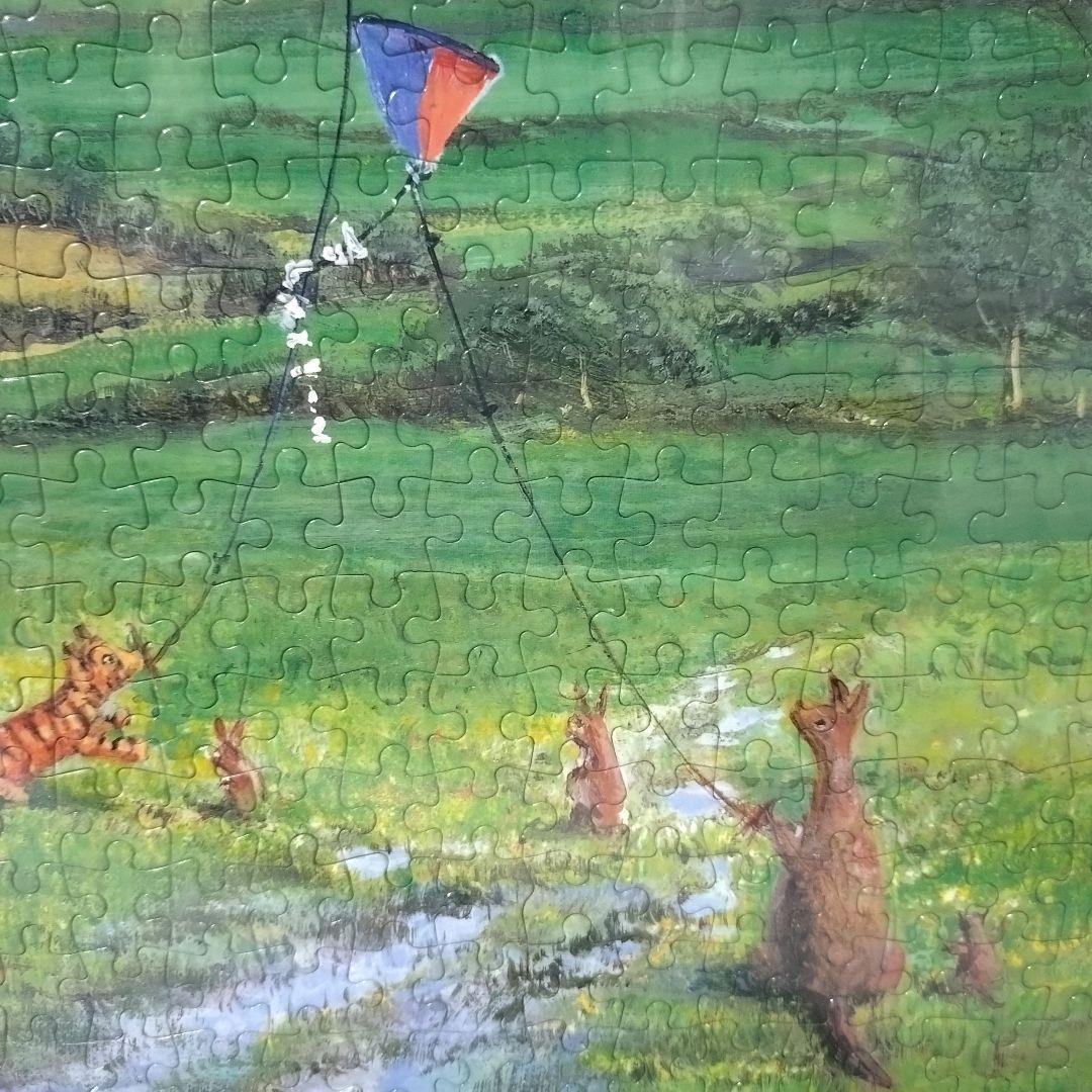 完成品 希少 クラシックプー ジグソーパズル 1000ピース くまのプーさん