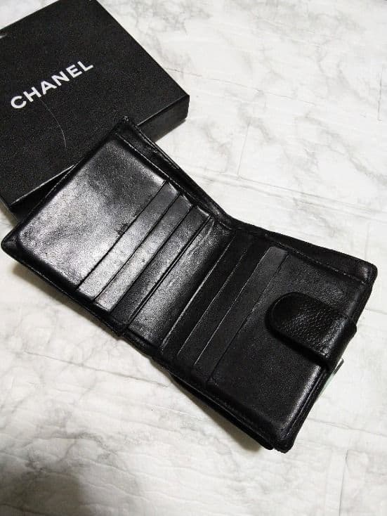 【綺麗】シャネル キャビア ココマーク 財布