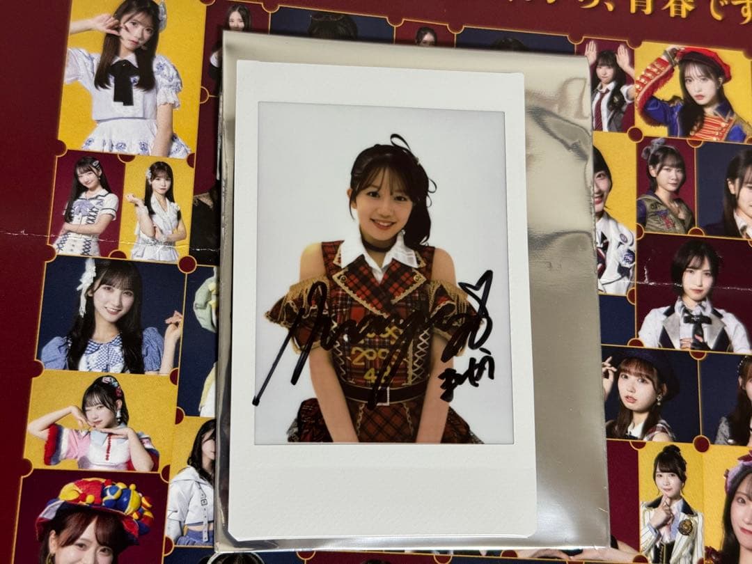 T*9様 AKB48 正鋳真優 2025 武道館 チャンスくじ D賞 直筆サイン