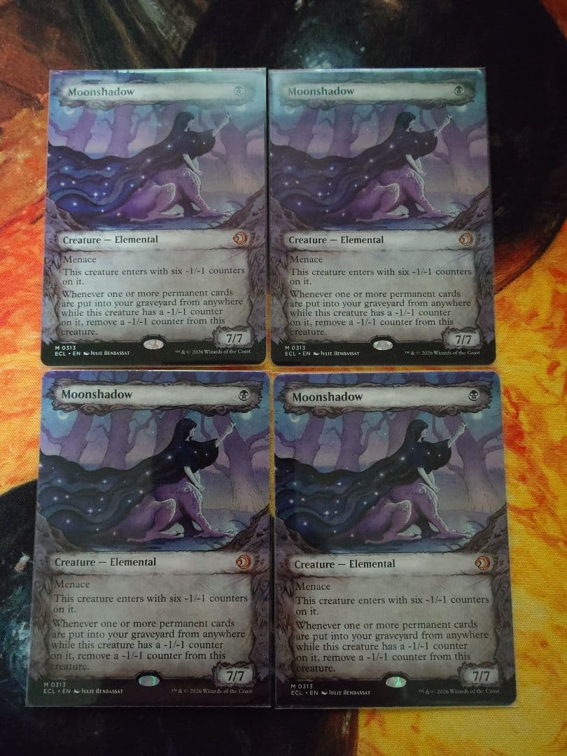 月影 Moonshadow 英語版ショーケース 4枚セット MTG - メルカリ