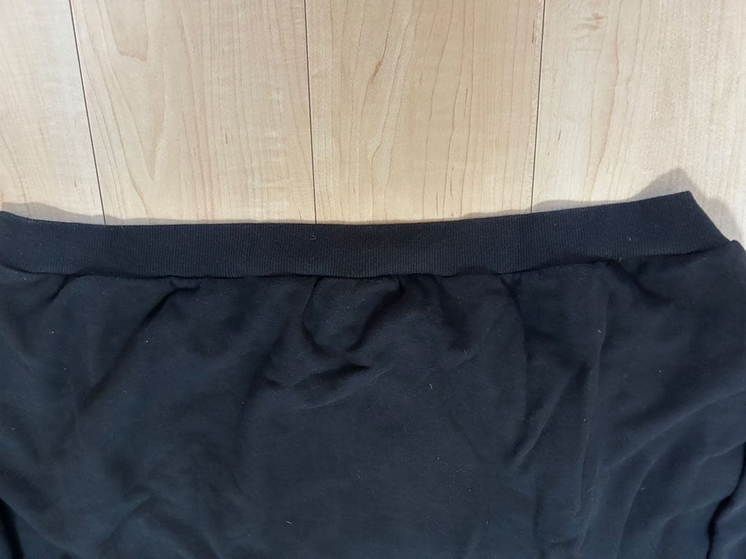 PEACEMINUSONE ブラック フードパーカー