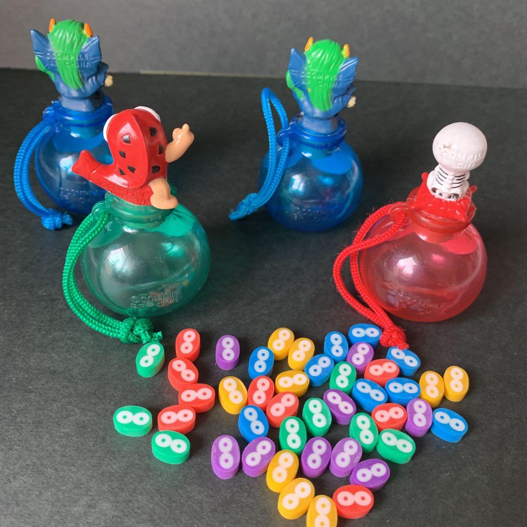 ぷよぷよ フィギュア ボトル入り ミニ 消しゴム - メルカリ