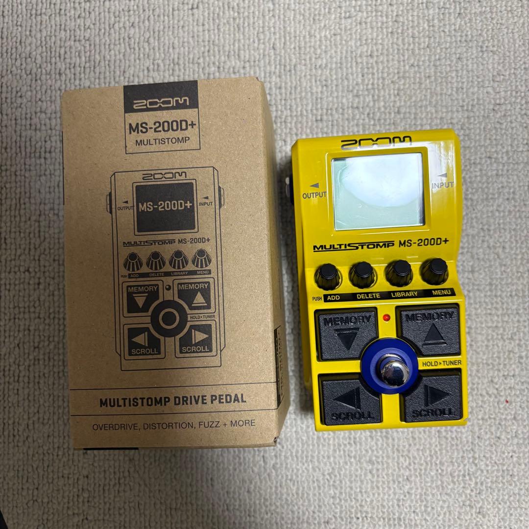 zoom ms-200d+ ギター用中古エフェクター ZOOM MS-200D+ マルチストンプボックス ズーム | 島村楽器オンラインストア
