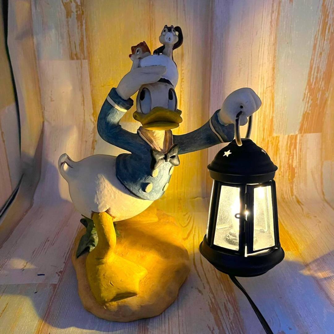 ドナルド ダック チップ＆デール インテリアライト テーブルランプ ルームランプ