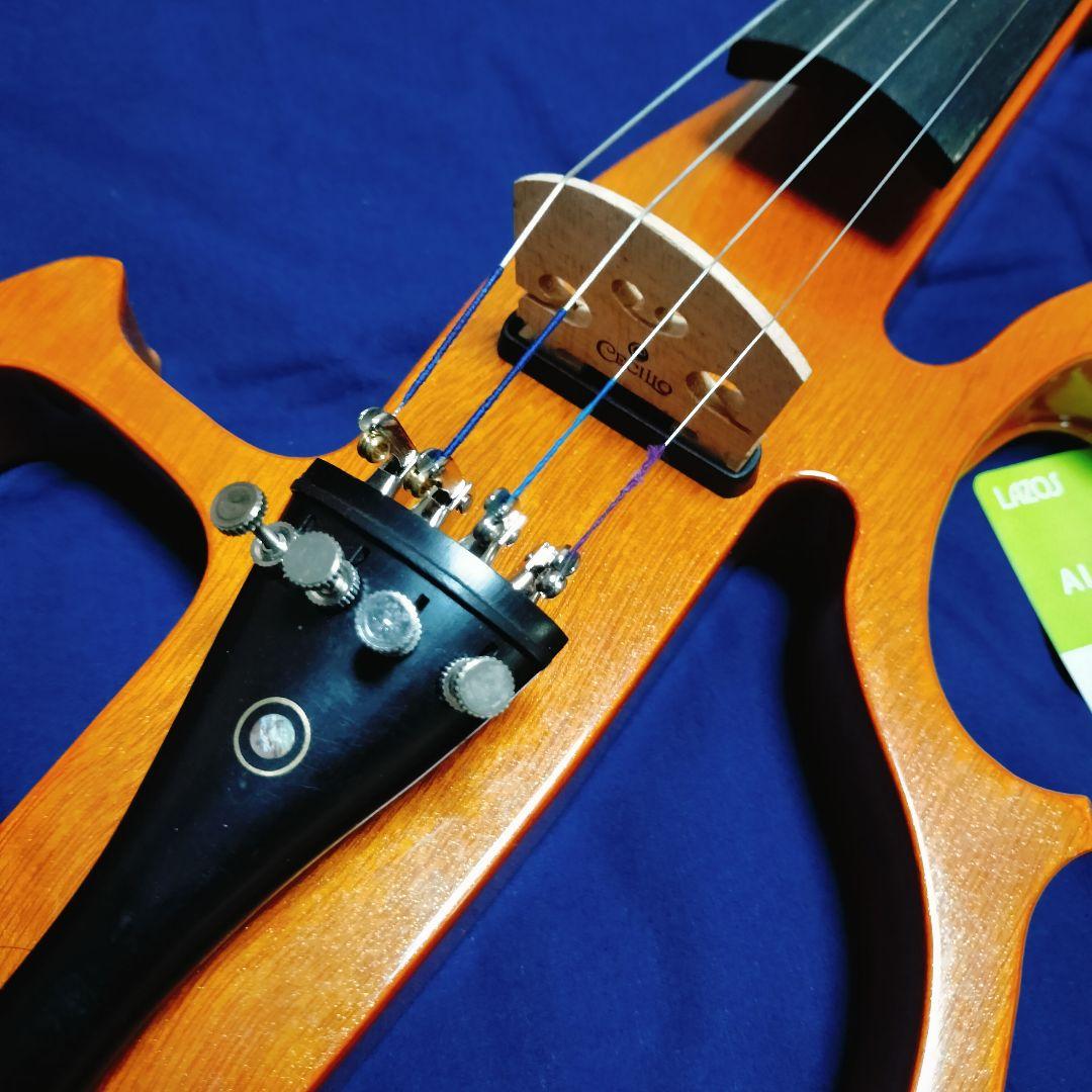 最終値下 cecilioエレキバイオリン 4弦 ヘッドフォン付き