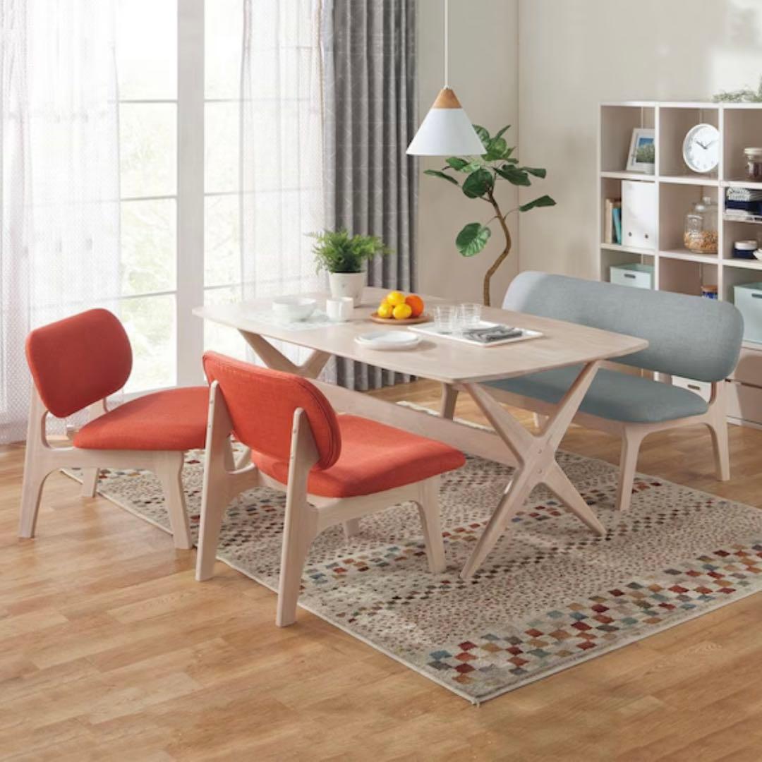 北欧風ダイニングテーブルと椅子セット シンプル おしゃれ 即引取OK