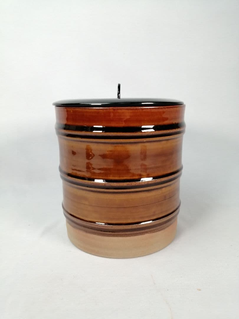 茶道具】静山造 高取焼水指 水指385