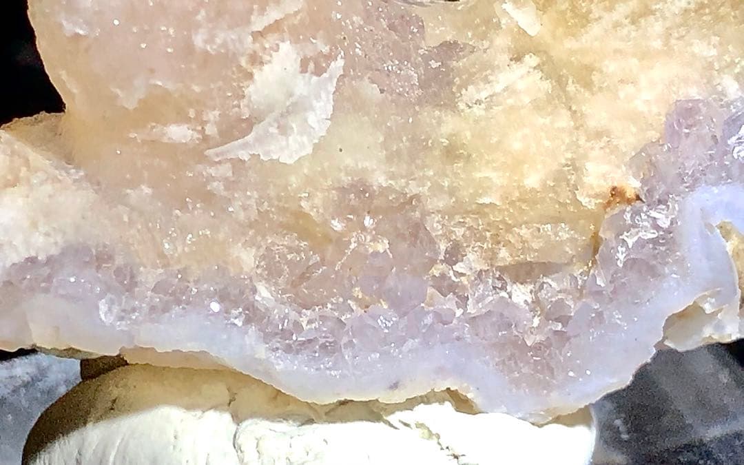 珍奇鉱物】インド フローライト ポンデリングフローライト 母岩付き