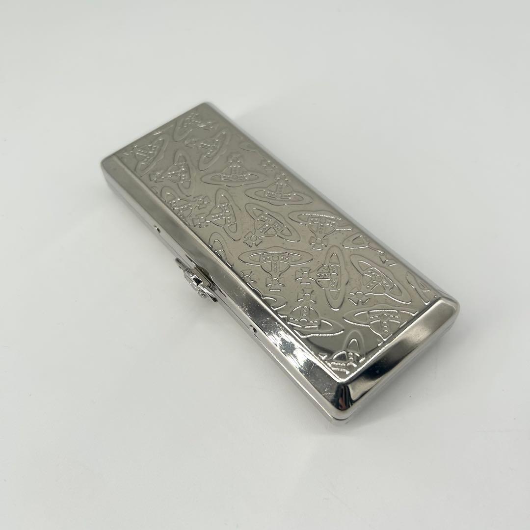 美品✨希少 ヴィヴィアンウエストウッド オーブ総柄 シルバー シガレットケース