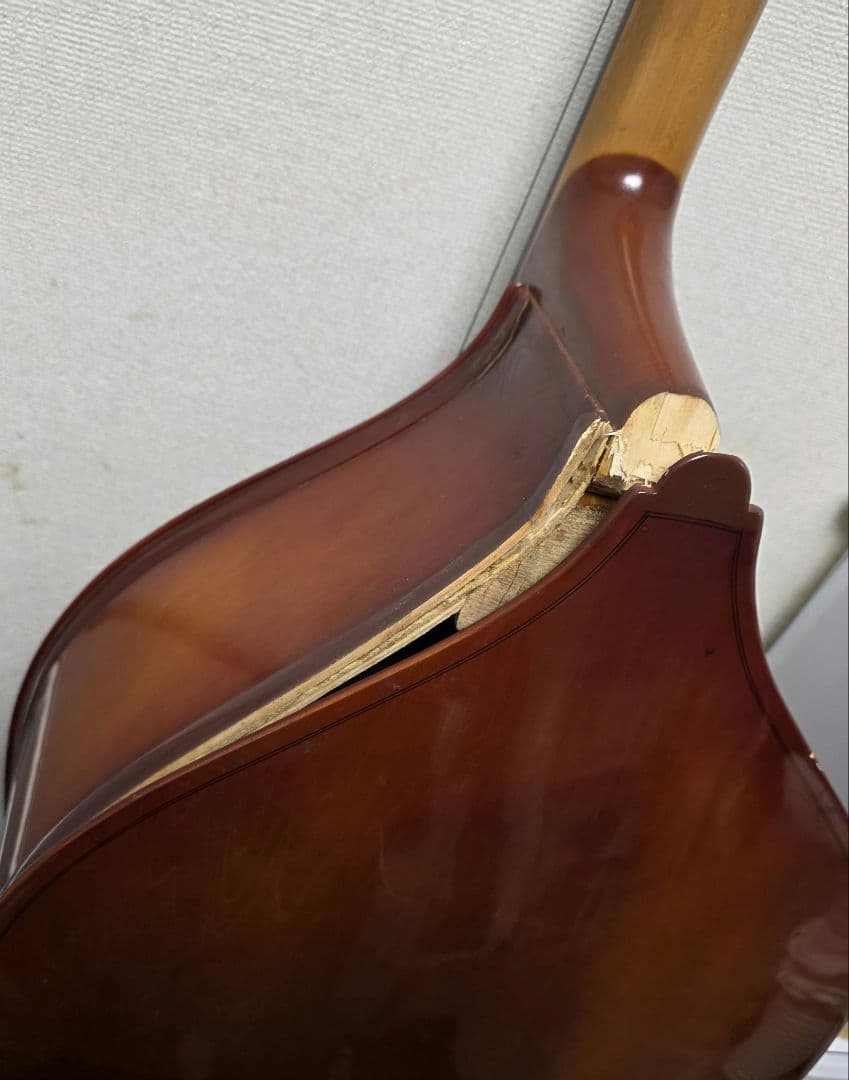 ウッドベース コントラバス オブジェ用 ジャンク品 ロカビリー - メルカリ