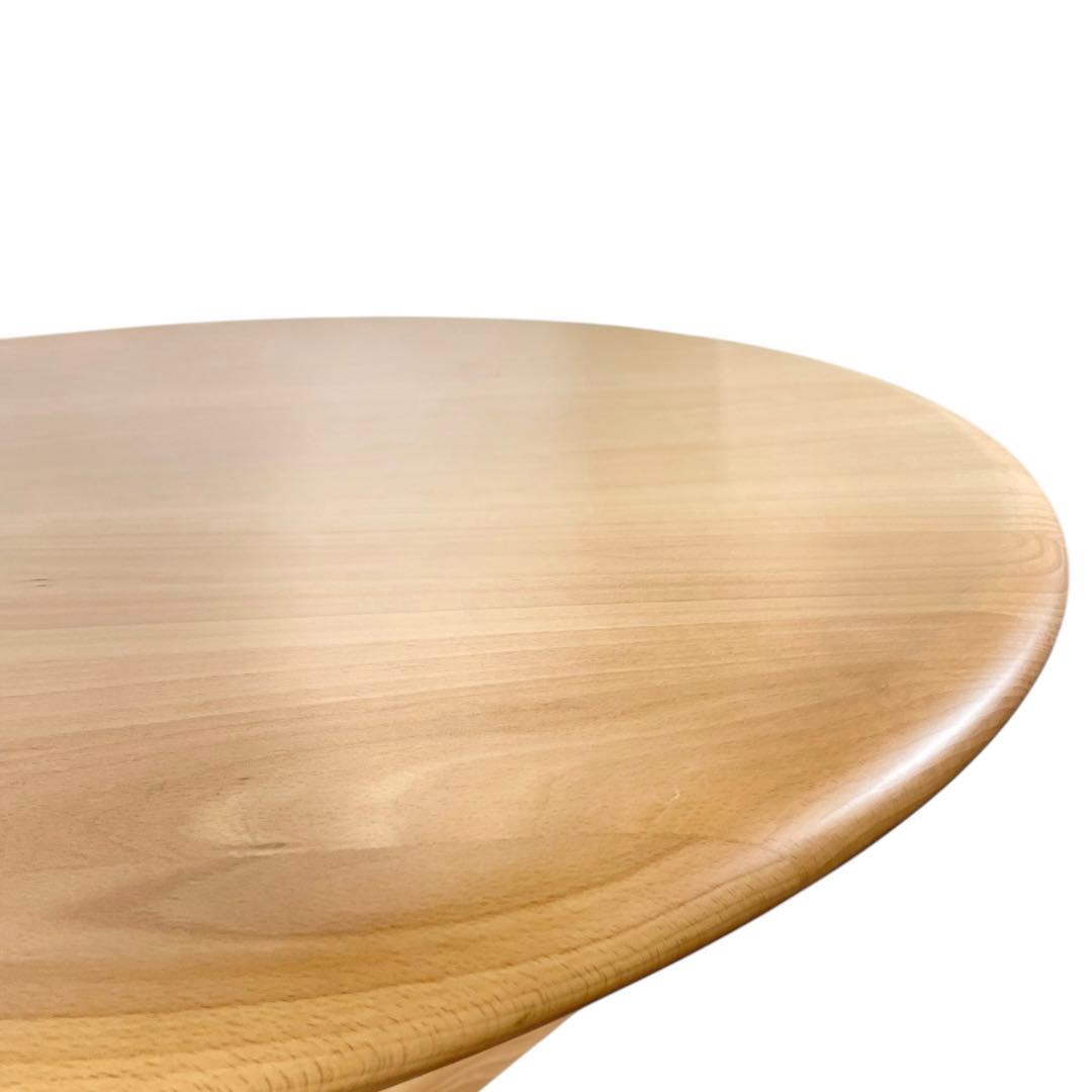 HR501 【美品良好】 HIDA 飛騨産業　円卓　侭（ジン）　ダイニング