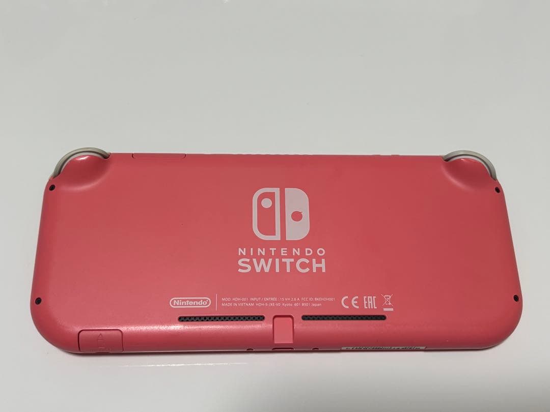 ニンテンドースイッチライト　コーラル　ACアダプタ