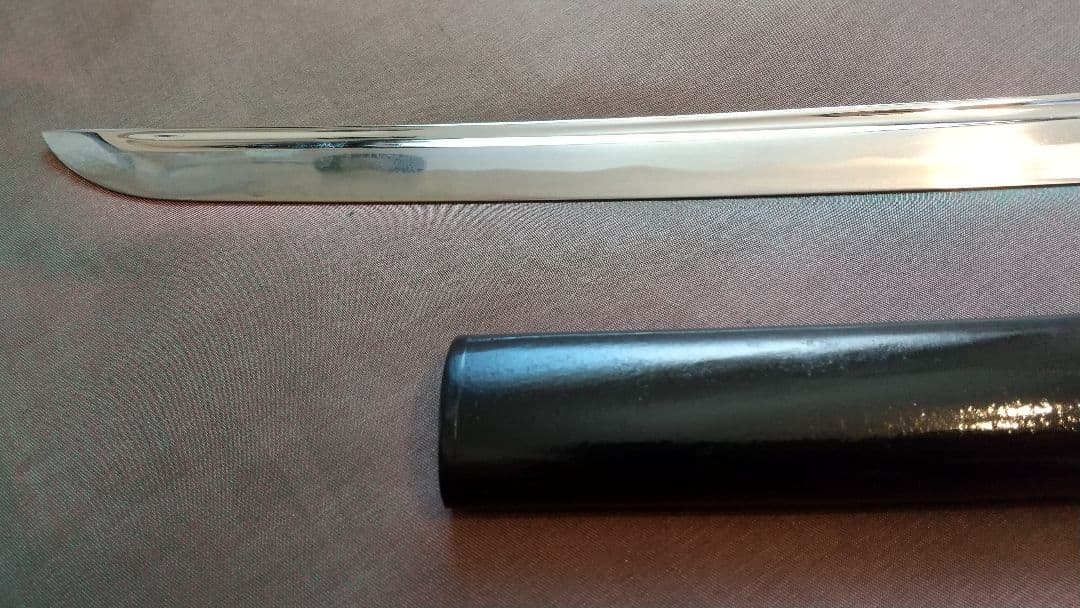 【樋入り互の目刃紋】模造刀 舞踊 模擬刀 拵え 喰出し鍔 刀剣 日本刀 刀