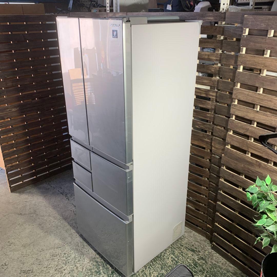 K670 SHARP フレンチドア冷蔵庫 2020年製 SJ-F502F - 冷蔵庫・冷凍庫