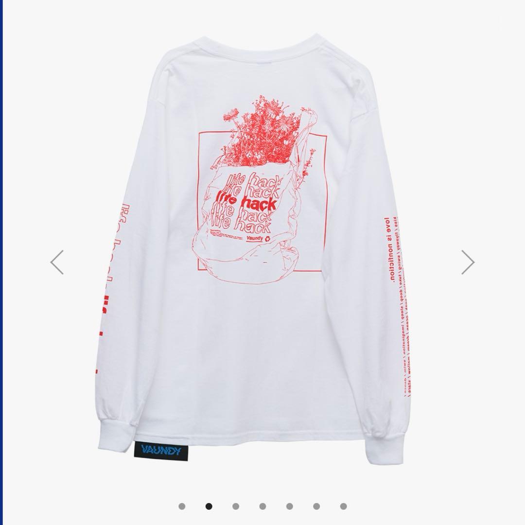 Amazon | Vaundy バウンディ replica ロンT 黒 XLサイズ | Tシャツ