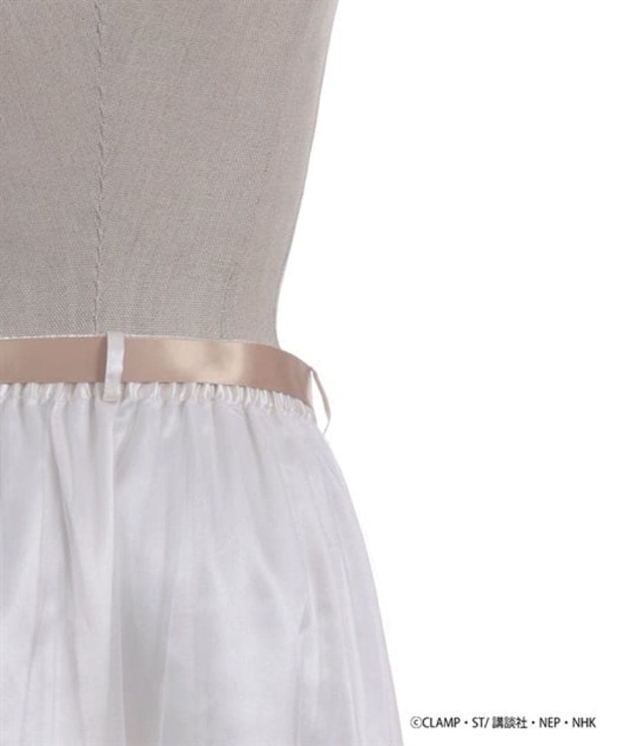 ♡新品アクシーズファム×カードキャプターさくらコラボスカート（白・クリアカード）