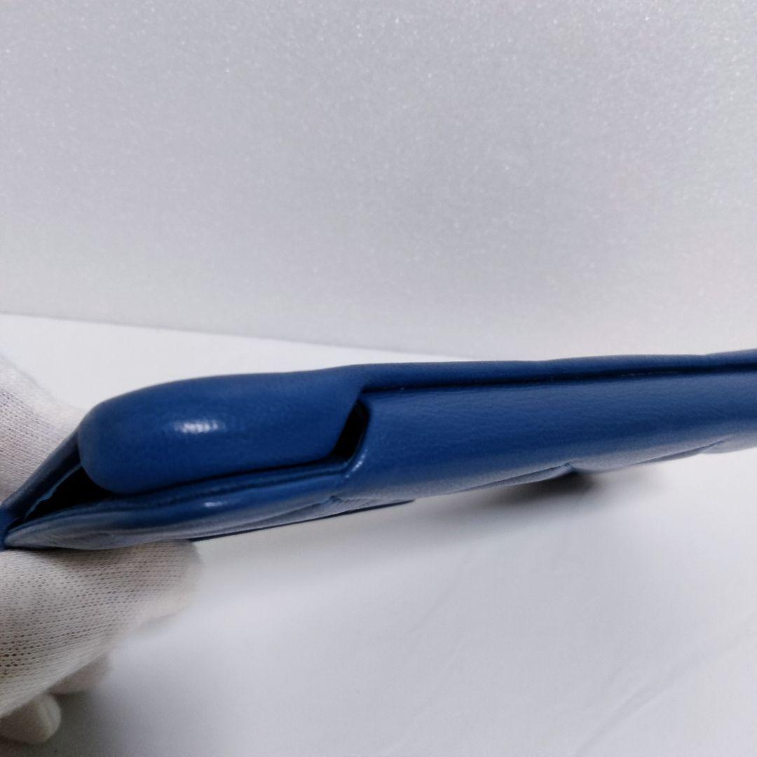 CHANEL】シャネル マトラッセ iPhone X.XS ケース ブルー ショップ