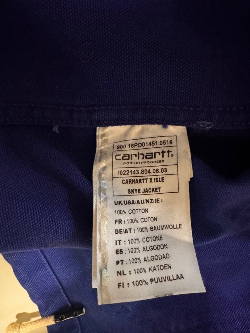 CarharttWIP × ISLE Skateboards ジャケット