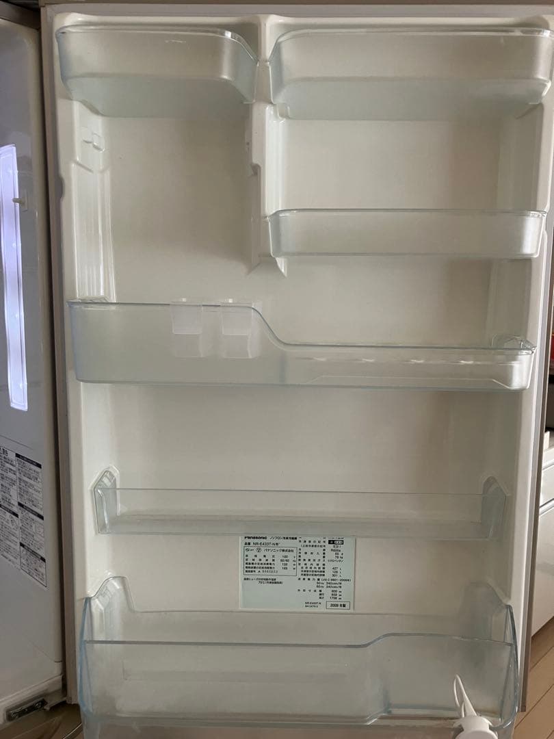 Panasonic 冷蔵庫NR-E433T-N 5ドア