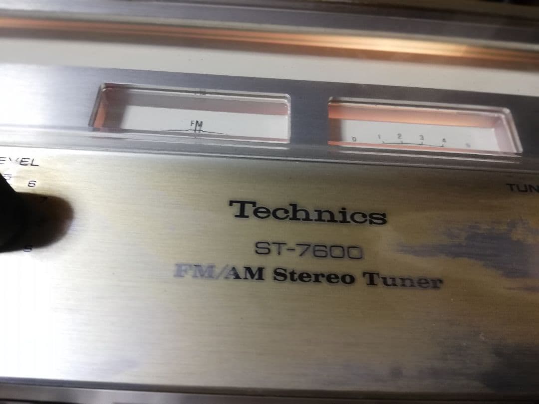 希少 レトロ 年代物 Technics ST−7600 ステレオチューナー