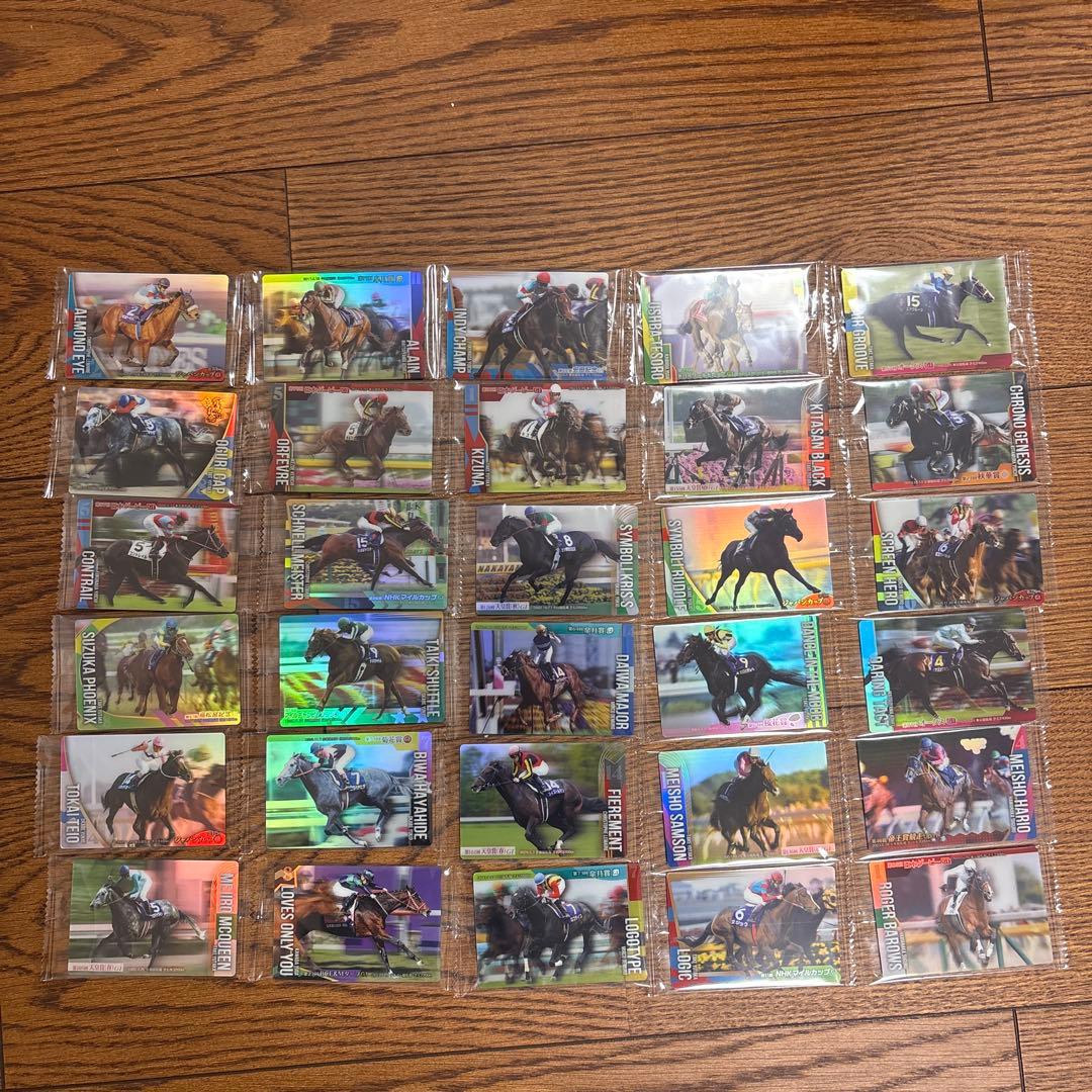 サラブレッドホースコレクション サイン金箔29種ノーマル30種コンプ　セット