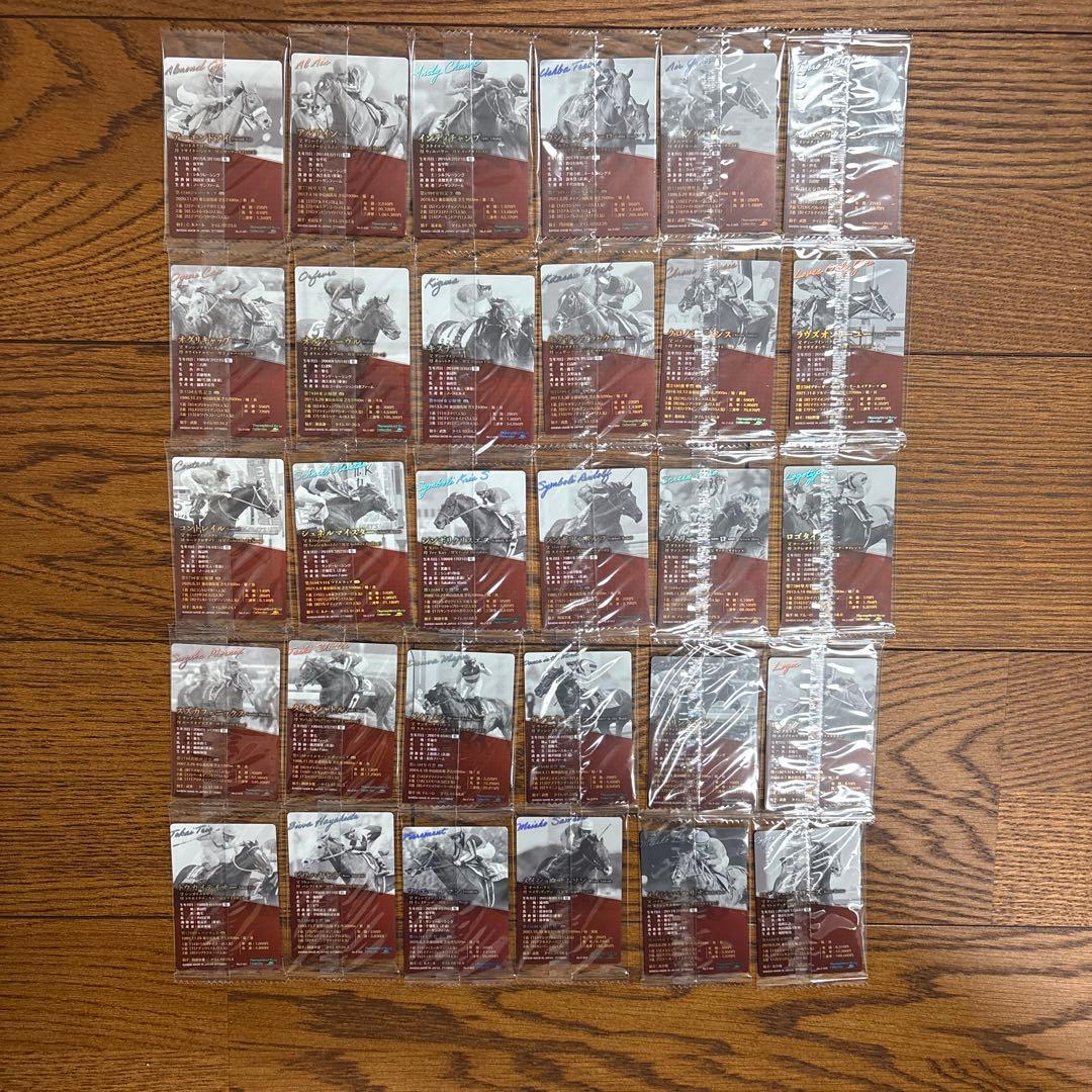 サラブレッドホースコレクション サイン金箔29種ノーマル30種コンプ　セット