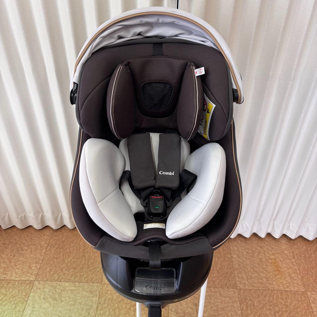 クリーニング済 ☆綺麗☆ コンビ 新生児OK クルムーヴ スマート ISOFIX