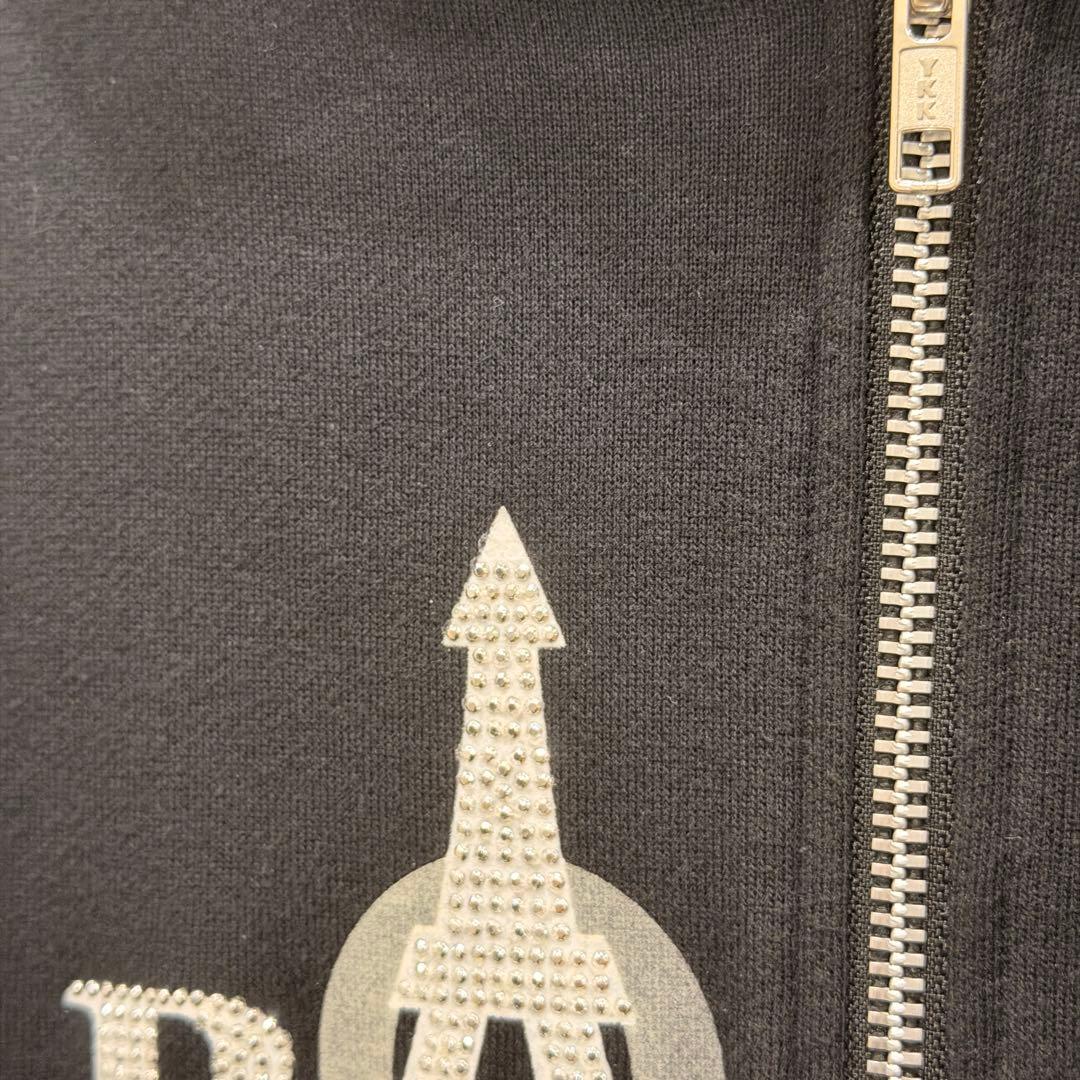 トップス dinoworks Paris Hoodie black