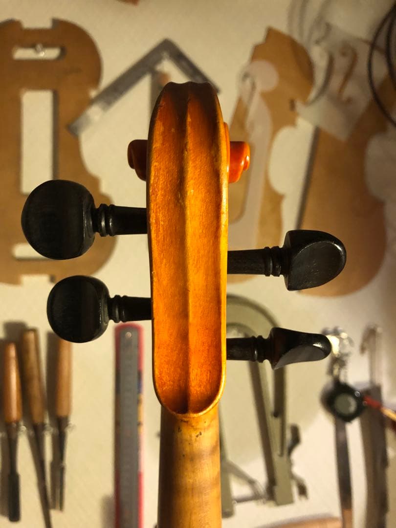 【駒&魂柱新調済】Suzuki分数バイオリンNo280 3/4 1980