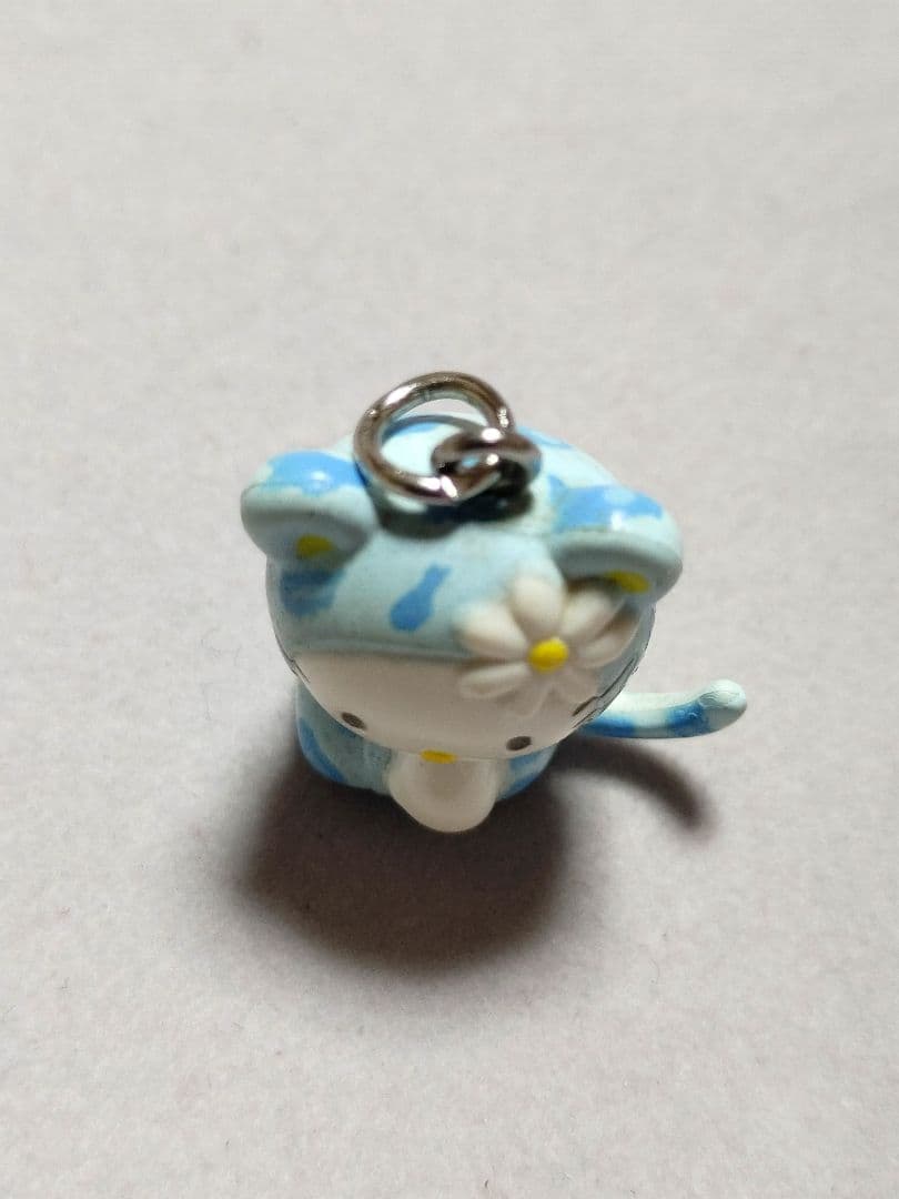 ハローキティ 豹 マスコット ブルー