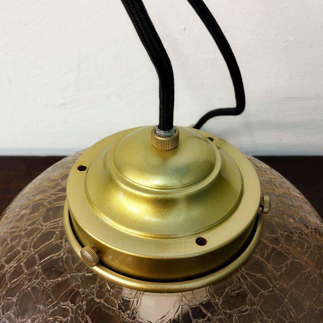 unico【ウニコ】蜜柑 みかんヒビ アンバー色 照明 ペンダントライト