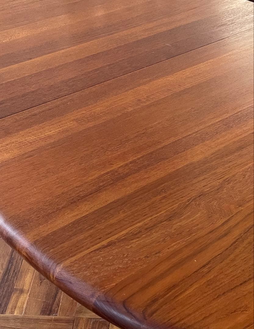 北欧 デンマークヴィンテージ チーク エクステンション ダイニング テーブル