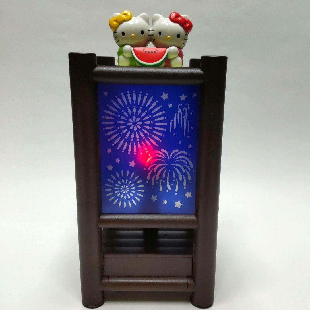 ハローキティ 和風花火ライト 非売品 乾電池使用 アミューズメント品